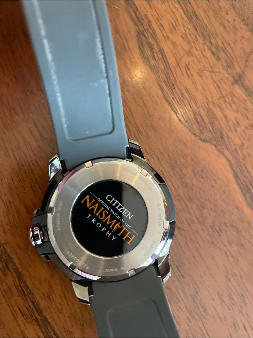 Citizen Eco-Drive Naismith Trophy Black Dial Watch AW1157-08H with box